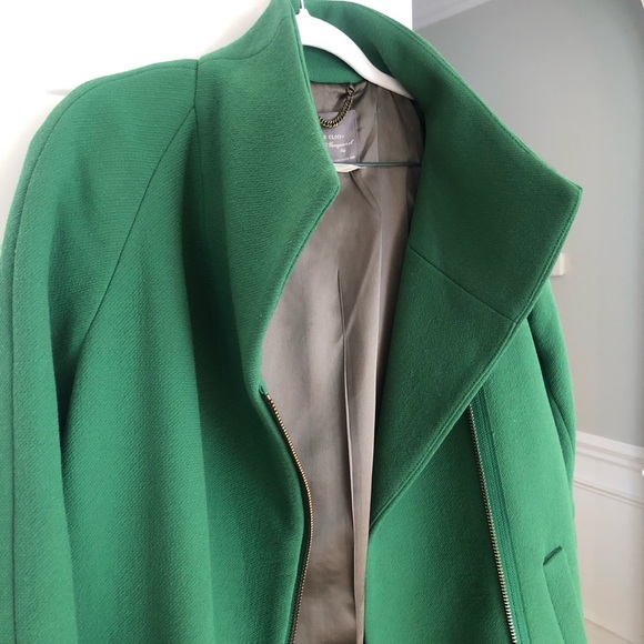 J Crew Double Cloth Envelope Coat. Italian. Wool. Size 4 - Picture 6 of 16
